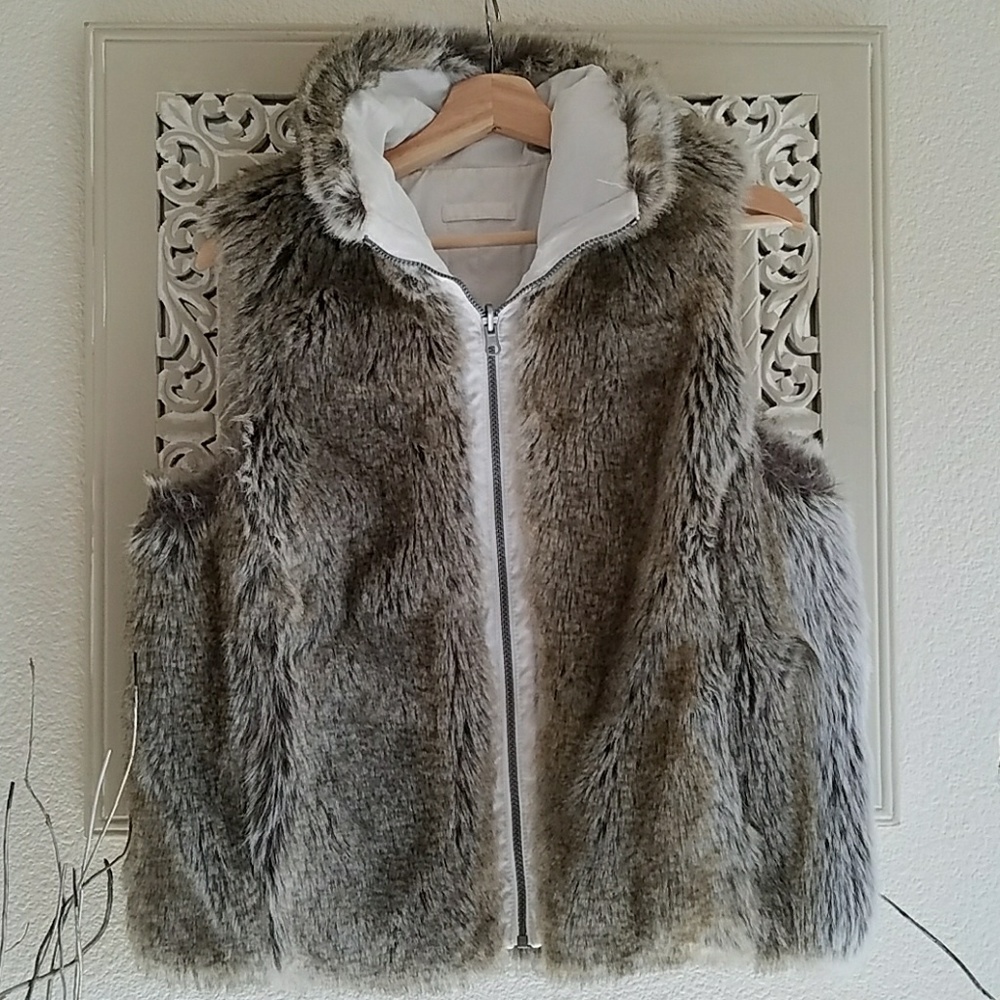 Reversible Faux Fur Vest